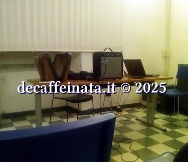 La stanza dell'osservatorio in cui per quasi dieci anni ho seguito le lezioni di astronomia, per passione amatoriale.